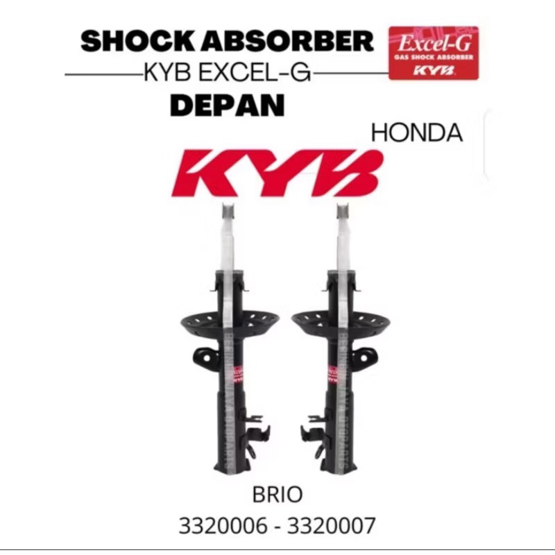 Jual SHOCKBREAKER DEPAN HONDA BRIO KAYABA EXCEL G ORIGINAL | Shopee ...