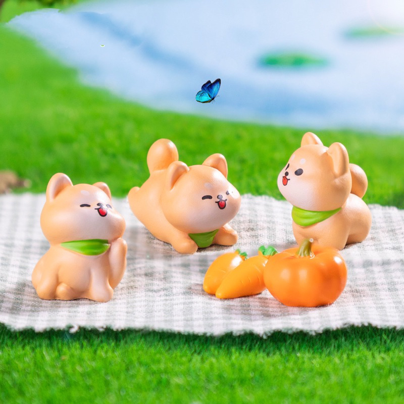 Jual (1Pcs) C57 Figure 3D Corgi Gembul | Shopee Indonesia