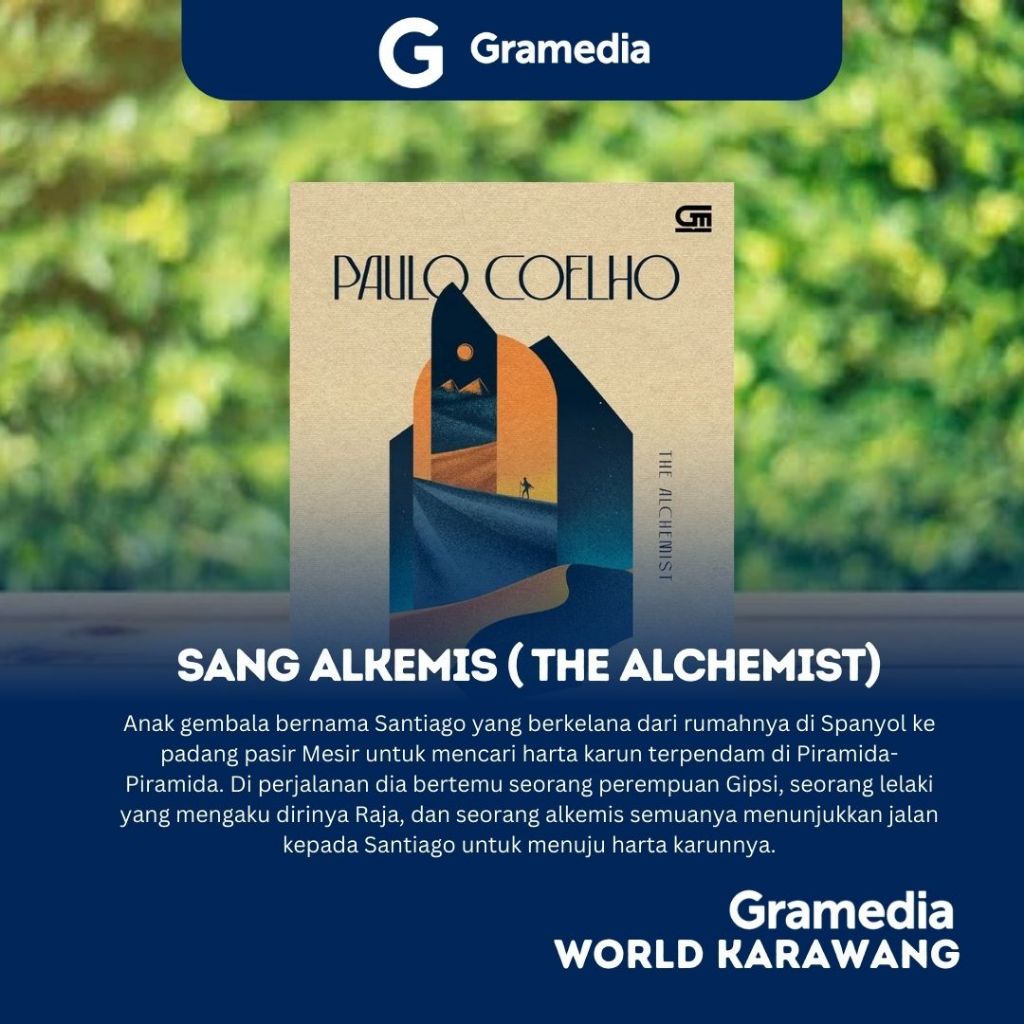 Jual Gramedia Karawang - Sang Alkemis (The Alchemist) | Shopee Indonesia
