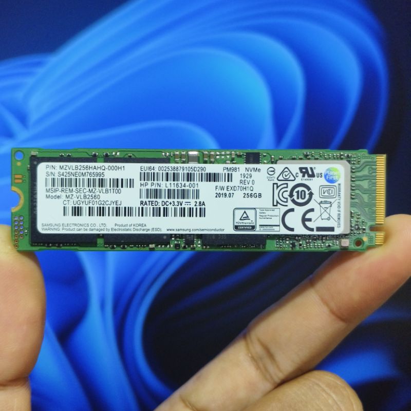 Jual SSD M.2 NVME SAMSUNG 256GB SENTINEL 98% | Shopee Indonesia