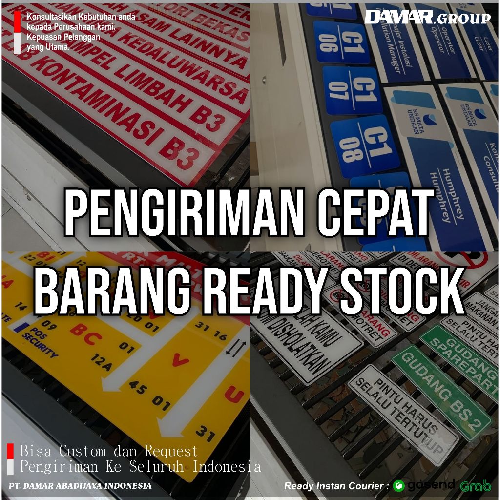 Jual RAMBU RAMBU SIAPKAN KTP / SIM SECURITY 40x60cm, Papan Tanda Arah ...