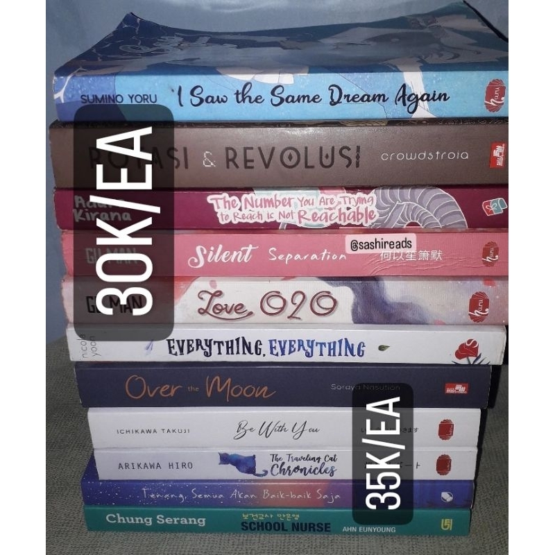 Jual preloved novel original | Shopee Indonesia