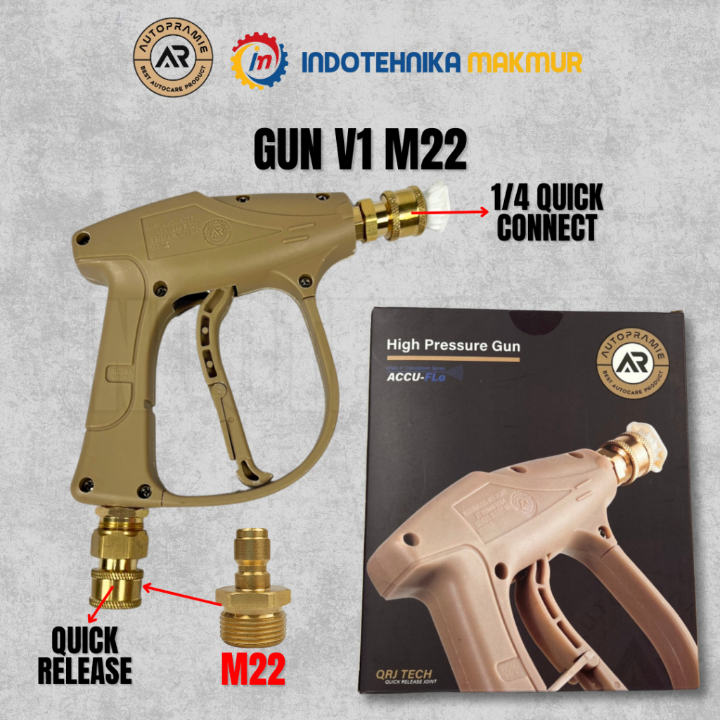 Jual Gun Jet Cleaner QRJ/ Gun Sprayer Quick Release M22x 14 1/4 ...