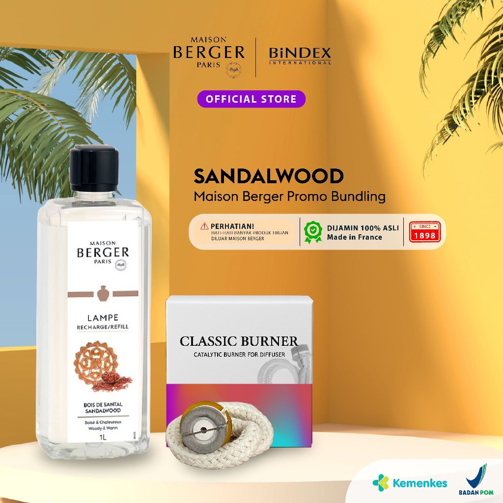 Lampe Berger ホワイト芳香器 Bois de Santal Jual Maison Berger Paris Refill Aromatherapy Diffuser Bois De