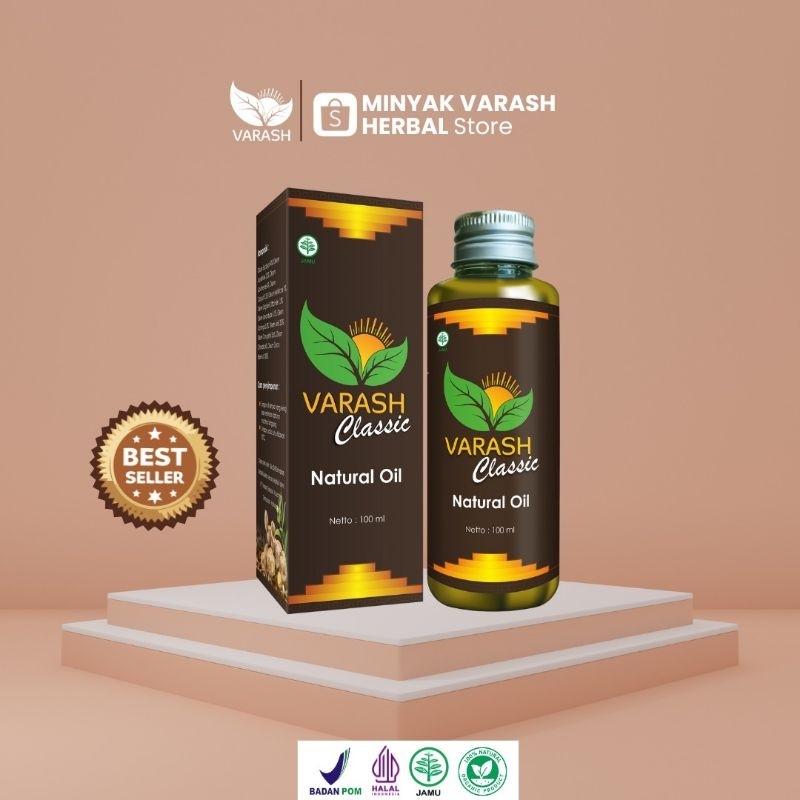 Jual Minyak Varash Classic Natural Oil 100ml || FREE FLIPTOP | Shopee ...