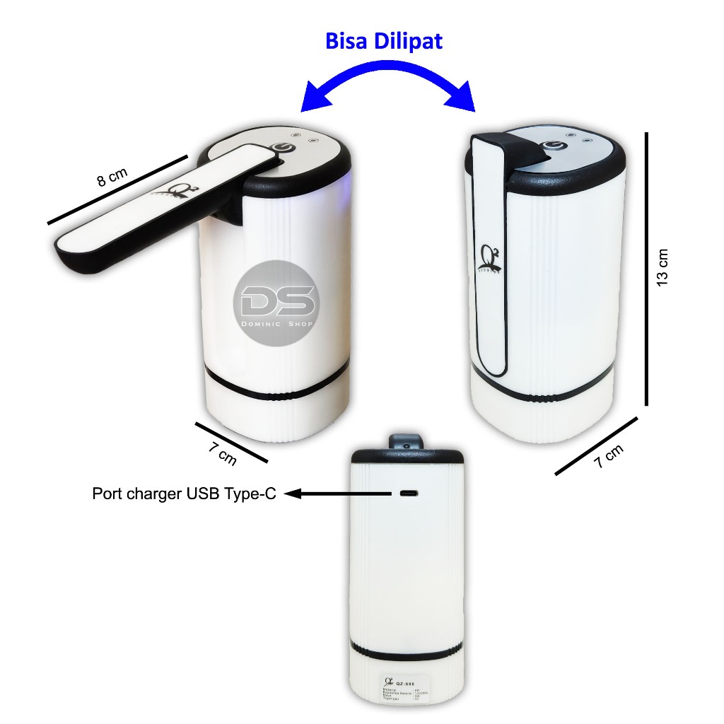 Jual Pompa Galon Elektrik Otomatis Q2 / GSF / Pompa Galon Electric ...