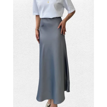 Dilla Rok Satin Skirt Series Premium Rok Satin Panjang Maxi Skirt Perempuan