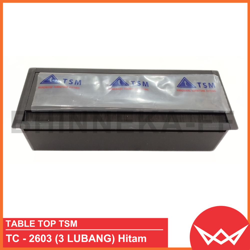 Jual Stop Kontak Meja / Table Top TSM TC-2603 Hitam 3 Lubang | Shopee ...