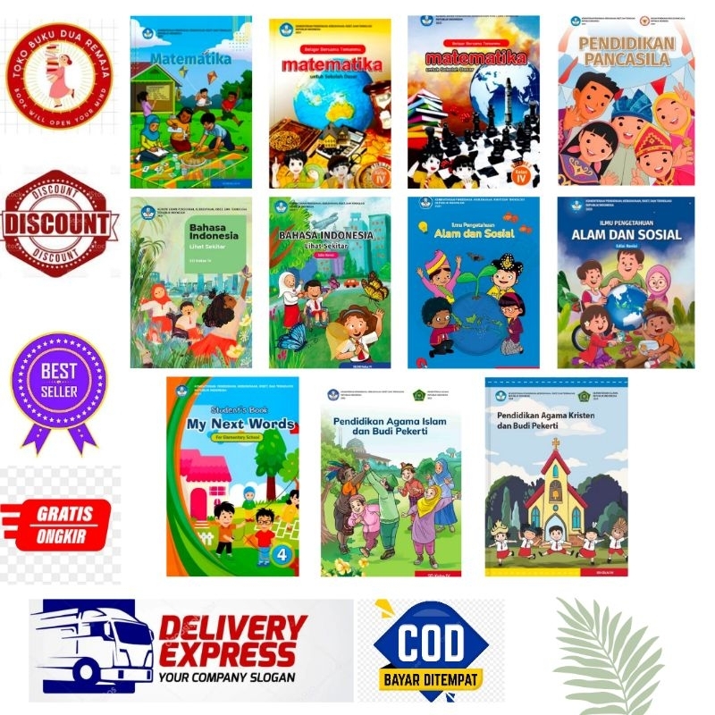 Jual Buku Siswa Kurikulum Merdeka Kelas 4 SD KEMENDIKBUD | Shopee Indonesia