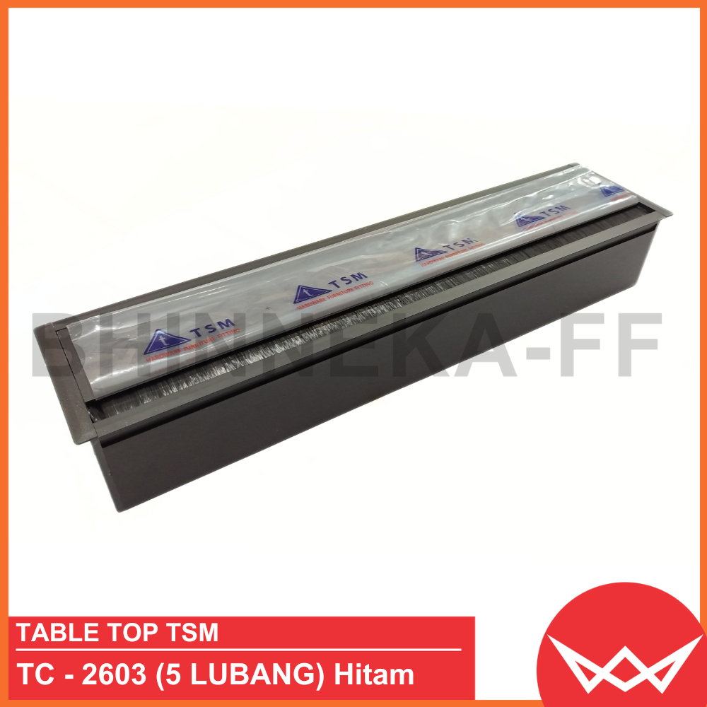 Jual Stop Kontak Meja / Table Top TSM TC-2603 Hitam 5 Lubang | Shopee ...
