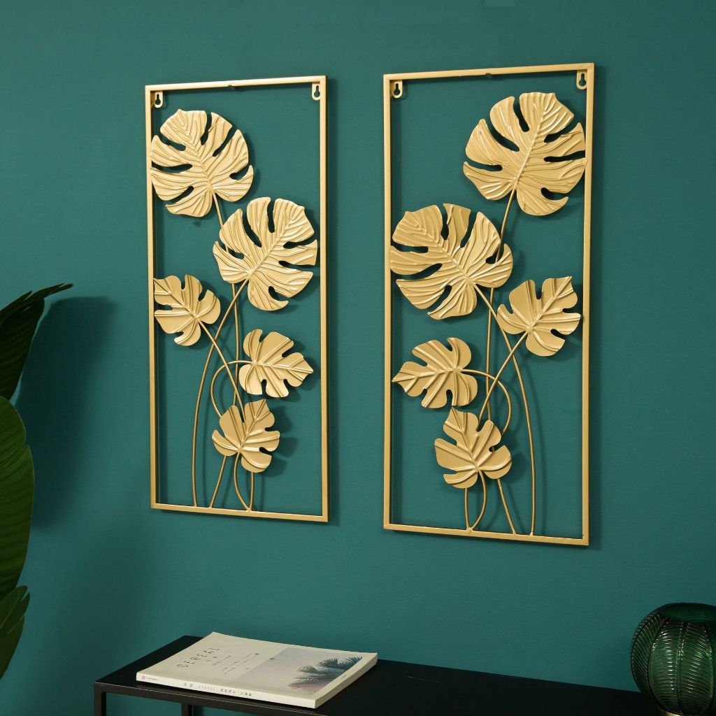 Jual Hiasan Dinding Modern Nordic Metal Frame 70cm x 30cm | Shopee ...