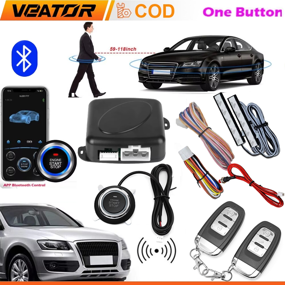 Jual Kit Remote Start Stop Mobil Bluetooth Aplikasi Ponsel Ponsel Alarm ...
