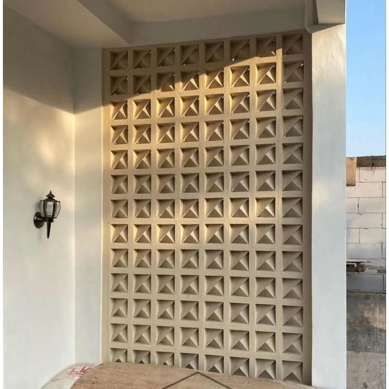 Jual ROSTER MINIMALIS araw (20x20)roster beton minimalis modern, lubang ...