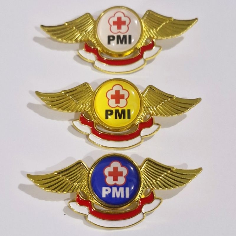 Jual Pin pmi - Pin palang merah indonesia model wing premium | Shopee ...