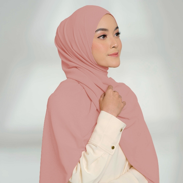 Nabillasyal Lyra Series Pashmina Instant Hijab Instant Ceruti