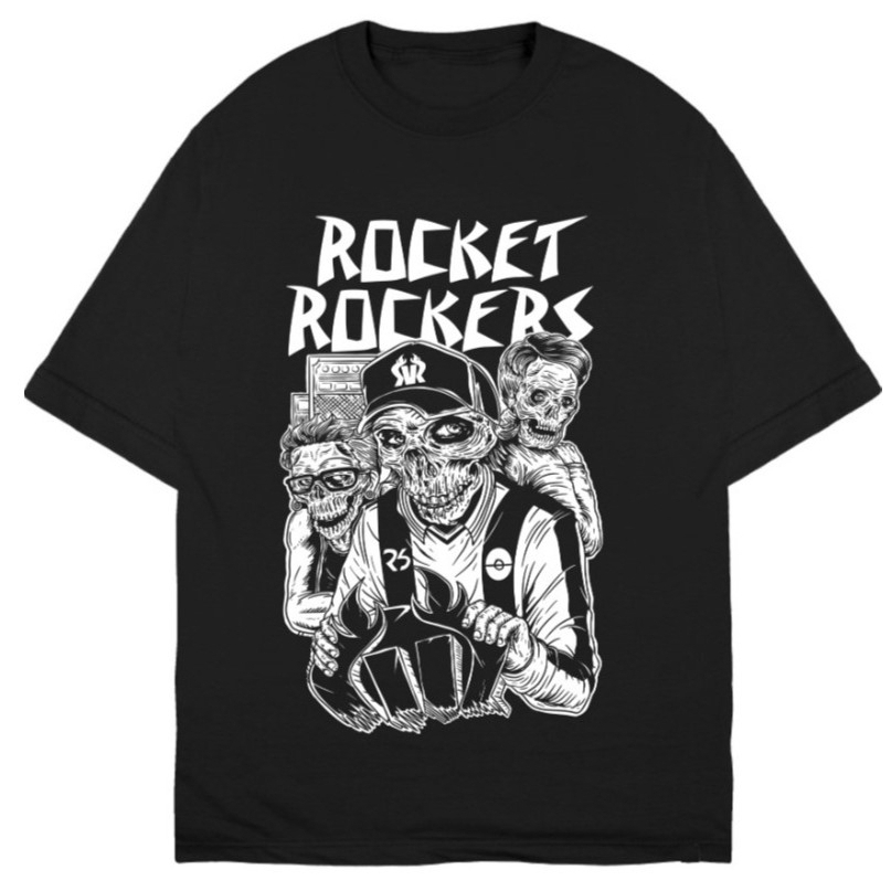 Jual RR Tendensius / T Shirt Rocket Rockers x Hmm Official Merchandise ...