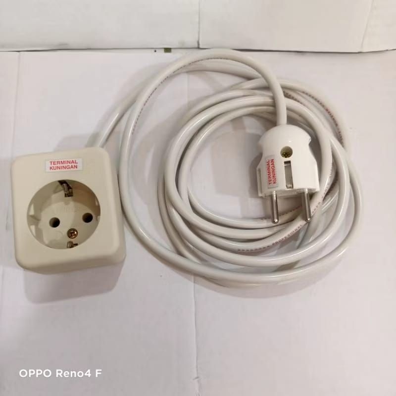 Jual Stop Kontak terminal Tembaga RAKITAN 1-5Lubang+Kabel 1-15Meter ...
