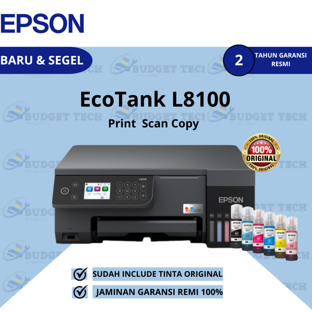 Jual Epson EcoTank L8100 Ink Tank Printer - Garansi Resmi | Shopee ...