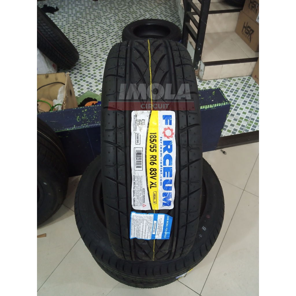 Jual Ban mobil ring16 standar jazz yaris ukuran 185/55 R16 Forceum Hexa ...