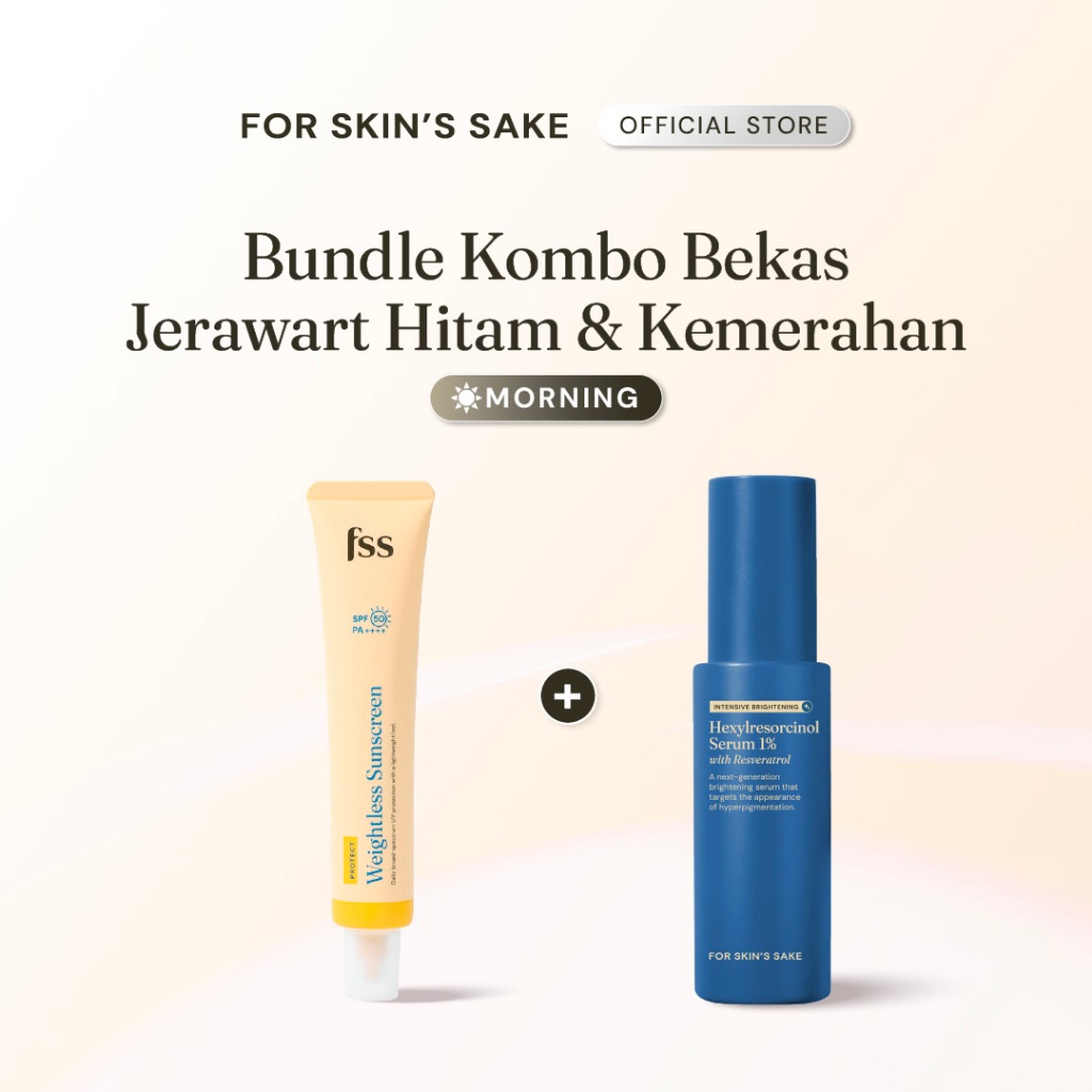 Jual For Skin's Sake FSS Bundle Kombo Bekas Jerawat Hitam dan Kemerahan ...
