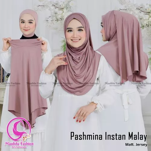 Pashmina Instan Malay Seira Modis Praktis Nyaman