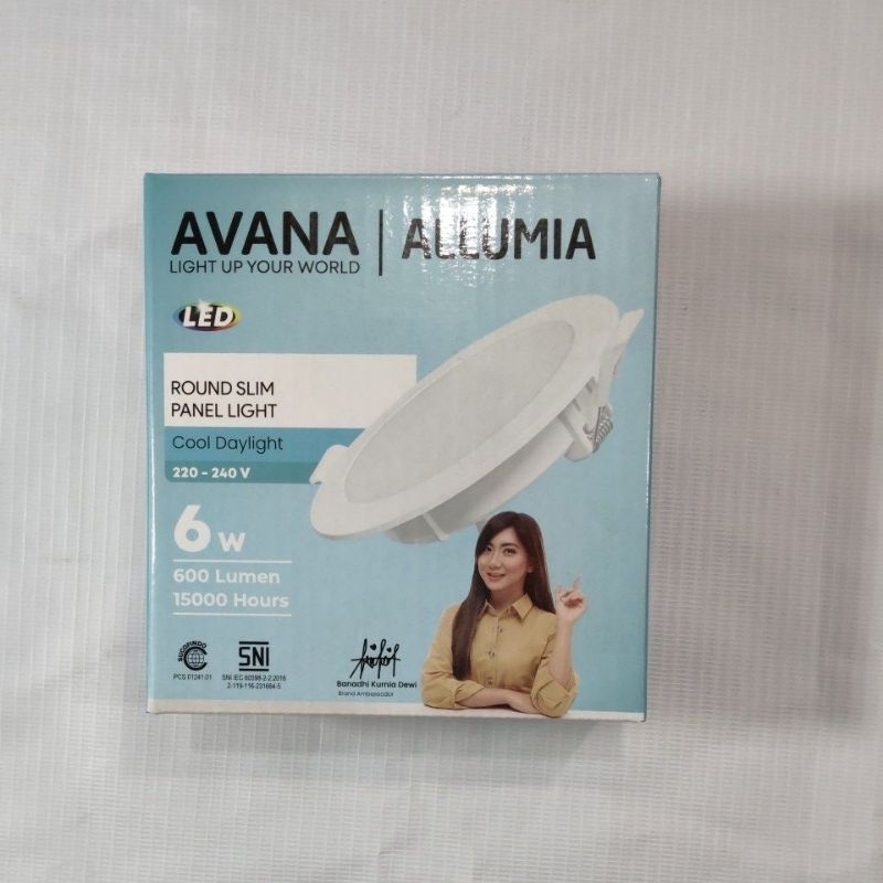 Jual Lampu PANEL DOWNLIGHT AVANA 6 Watt Bundar | Shopee Indonesia