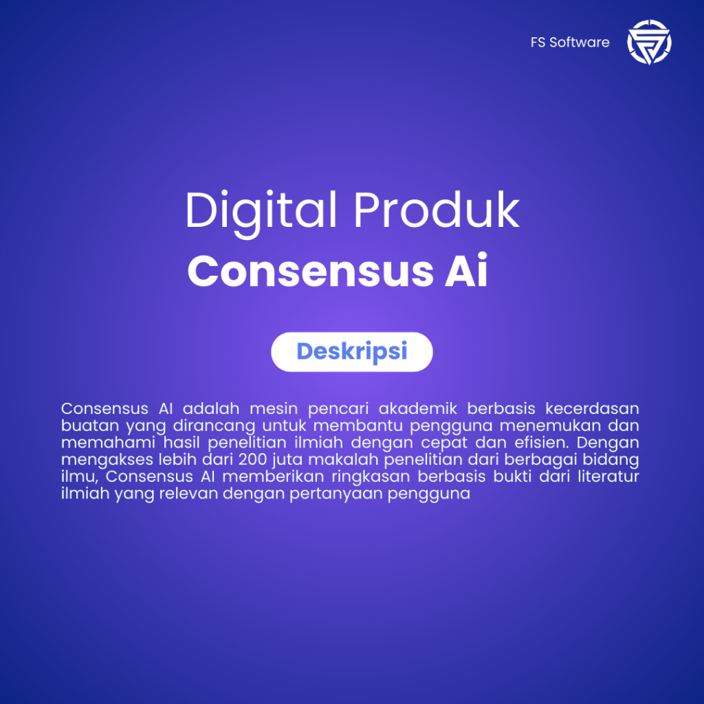 Jual Consensus Ai Premium 1 Bulan | Shopee Indonesia
