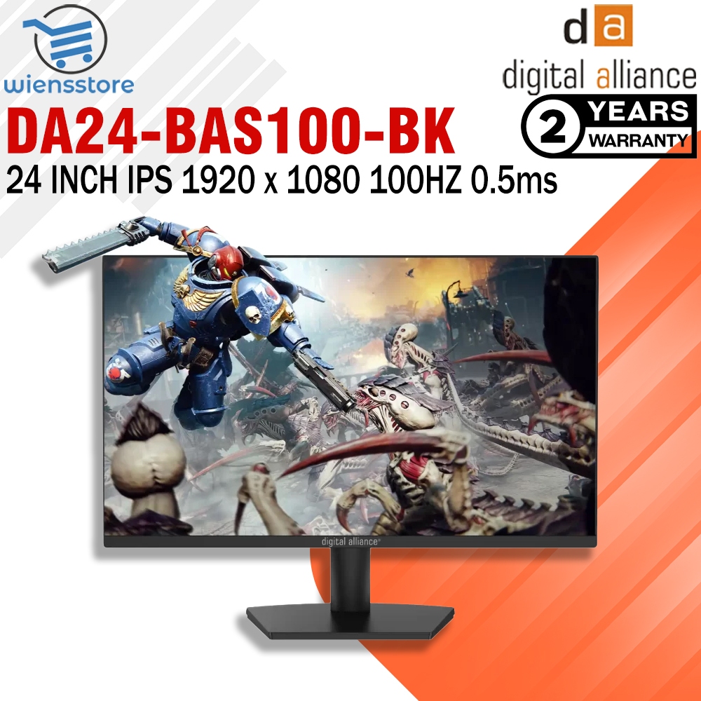Jual DIGITAL ALLIANCE LED MONITOR 24 INCH IPS PANEL Full HD 1920 x 1080 ...