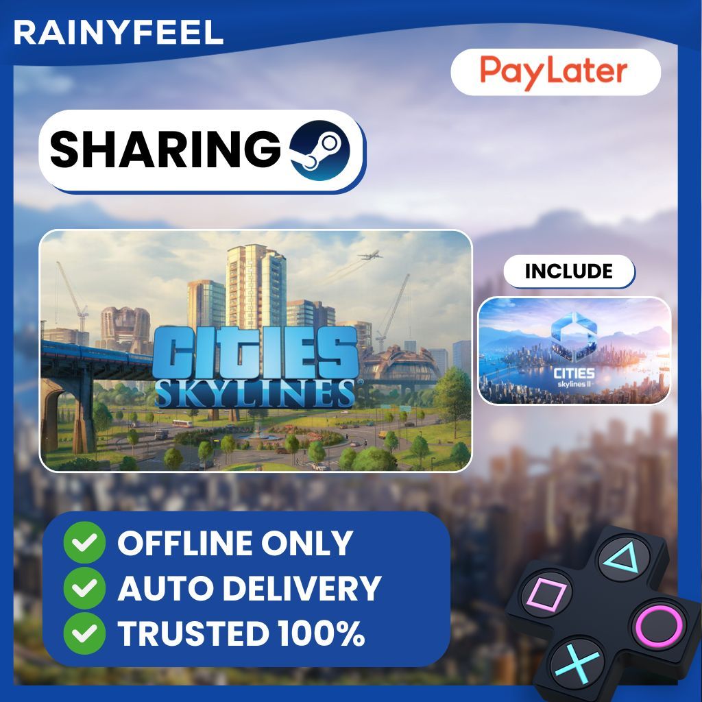 Jual [BONUS STEAM KEY] Cities: Skylines I & II / 1 dan 2 / AUTO ...