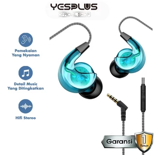Headset/Handsfree YESPLUS YS-143 Stereo Sound Earphone Universal Headphones Lite