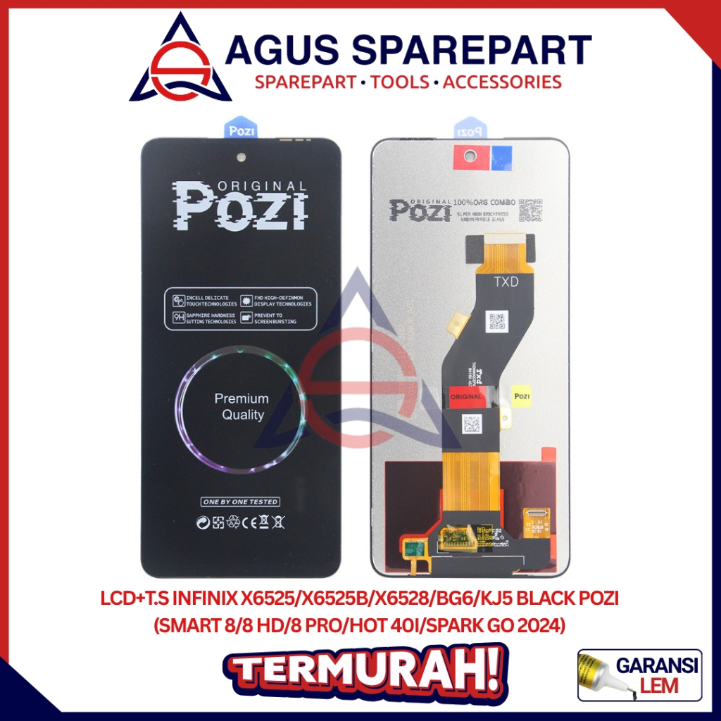 Jual LCD TOUCHSCREEN INFINIX X6525 / X6526 / X6525B / X6528 / SMART 8 ...