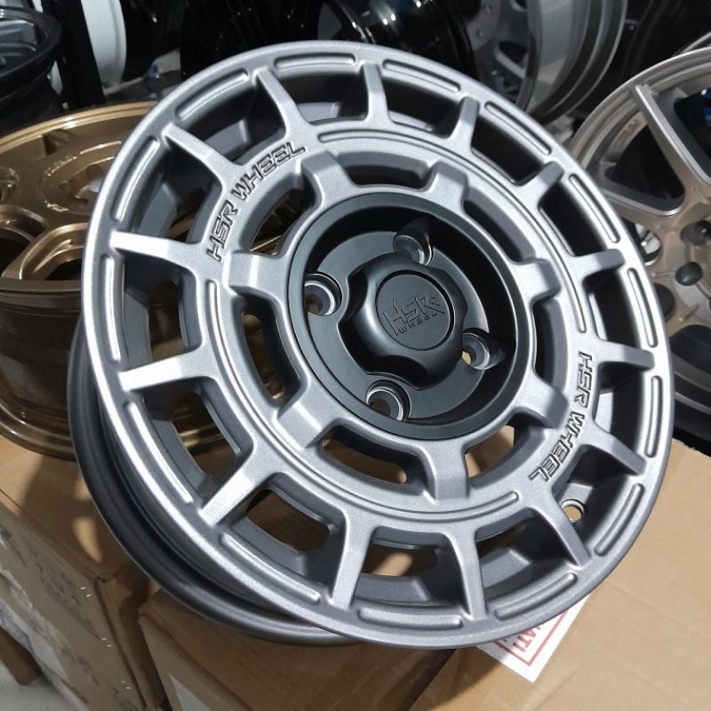 Jual Velg mobil rally look r14 lebar 6 pcd 4x114.3 hsr mentawai ring 16 ...