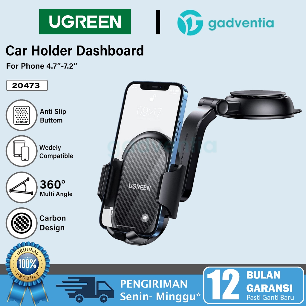 Jual Ugreen Car Mount Holder Stand Dudukan HP Suction Cup Dashboard Kaca  Mobil 20473 | Shopee Indonesia