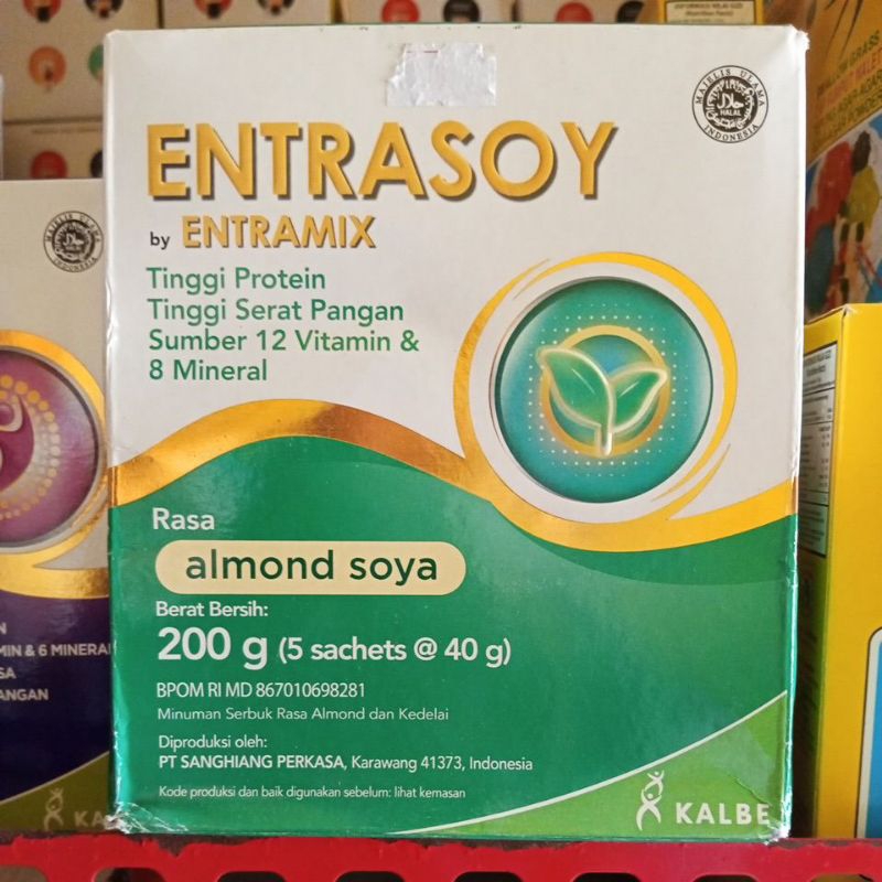 Jual Entrasoy Almond Soya 200g | Shopee Indonesia