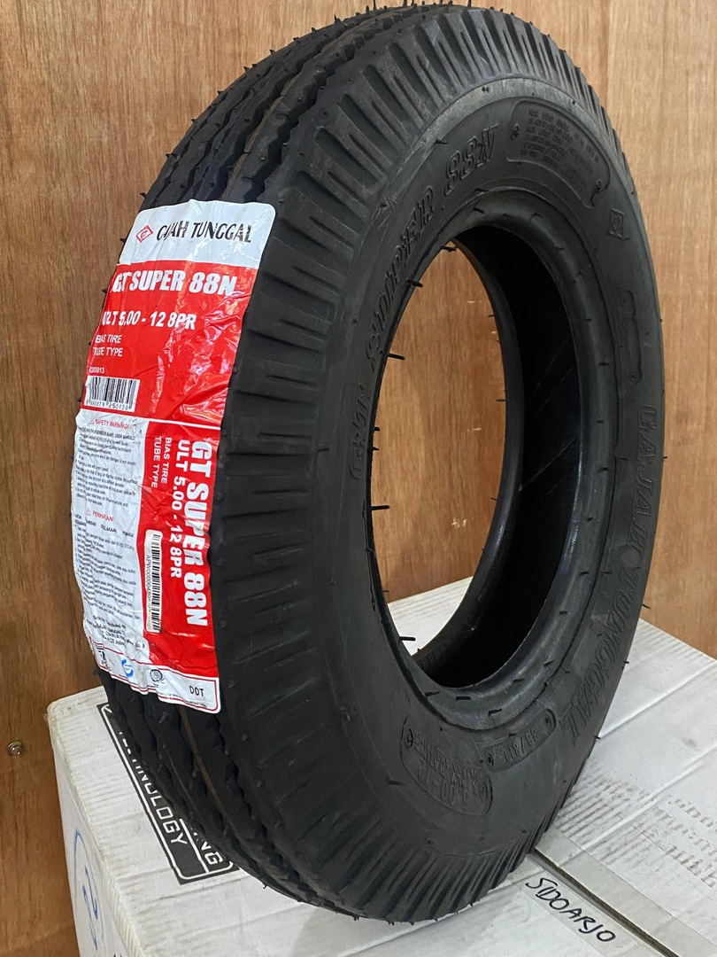 Jual Ban Mobil Muatan GT 500-12 R12 8PR GT Super 88N Gajah Tunggal LT ...