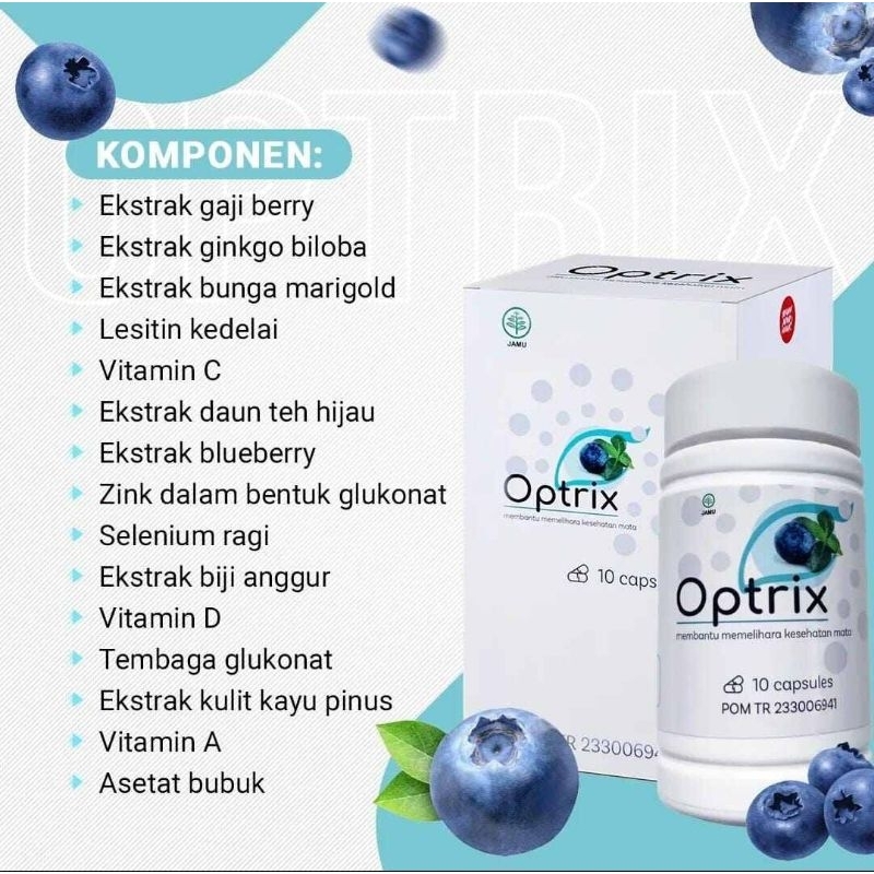 Jual OPTRIX ORIGINAL OBAT MATA MINUS PLUS KATARAK RABUN SILINDER ASLI ...