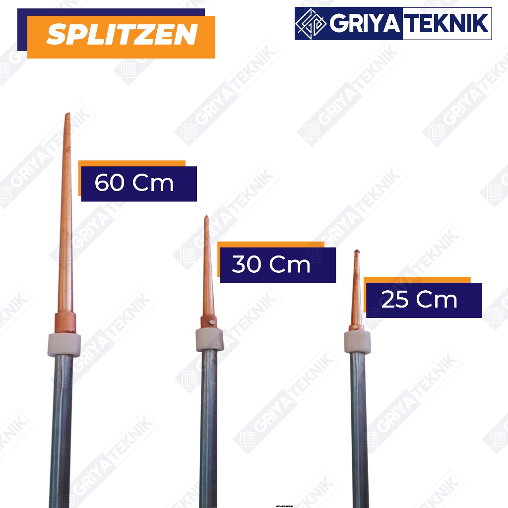 Jual SPLITZEN 60 CM PENANGKAL PETIR BABIT [ TERMURAH ] | Shopee Indonesia