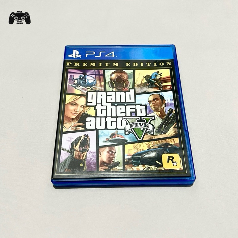 GTA V Grand Theft Auto Five PS4 - édition Française PAL, Neuf Sous Film