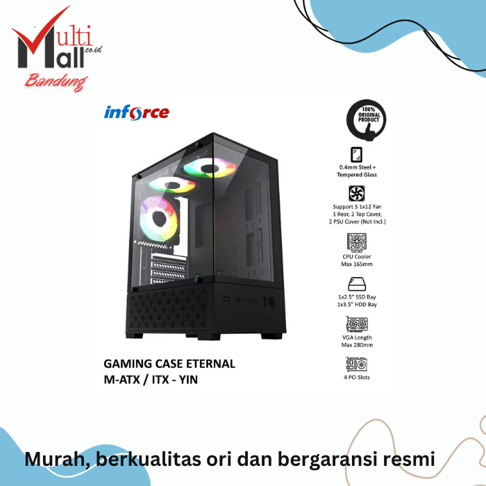 Jual INFORCE GAMING CASE ETERNAL YIN & YANG | Shopee Indonesia
