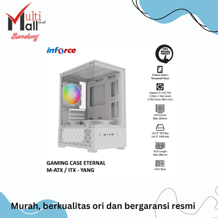 Jual INFORCE GAMING CASE ETERNAL YIN & YANG | Shopee Indonesia