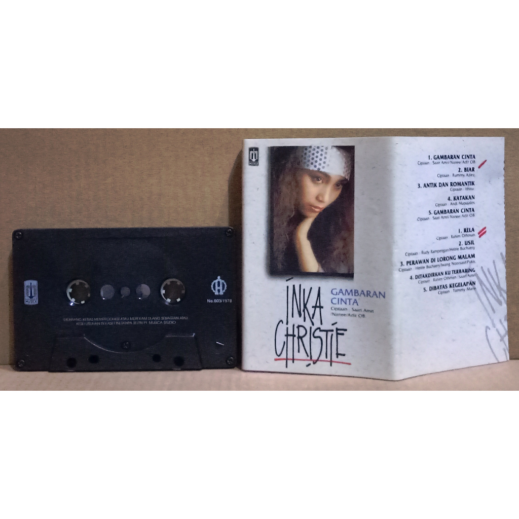 Jual INKA CHRISTIE - GAMBARAN CINTA - Kaset | Shopee Indonesia