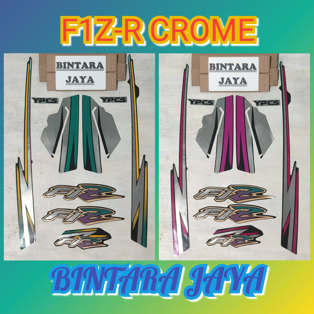Jual Sticker Lis Striping Yamaha Fizr F1z R Fiz R Crome | Shopee Indonesia