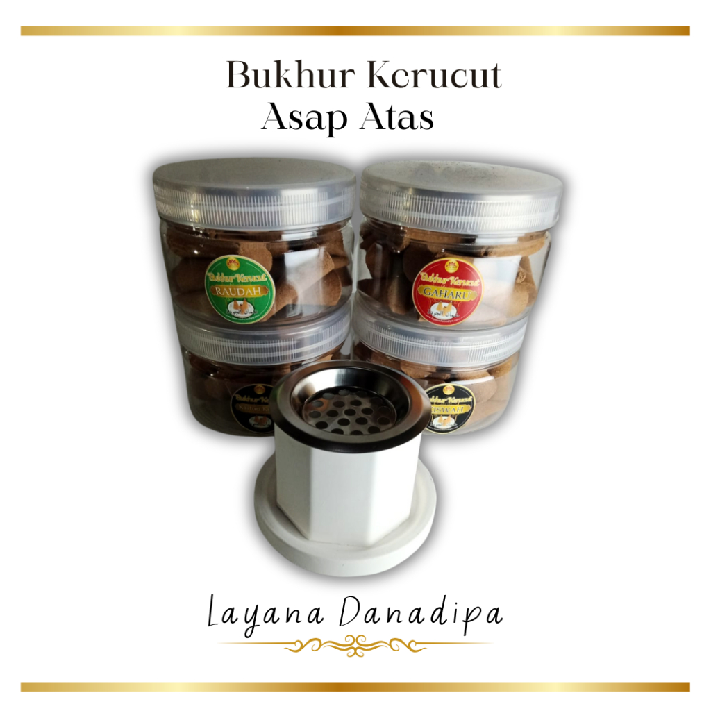 Jual Dupa Bukhur Kerucut Asap Atas Isi 30 pcs | Rindu Tanah Suci ...