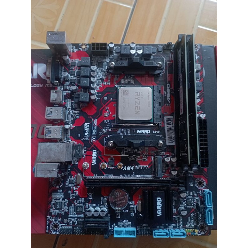 Jual AMD RYZEN 3 3200G & A520M VARRO RAM 16GB | Shopee Indonesia