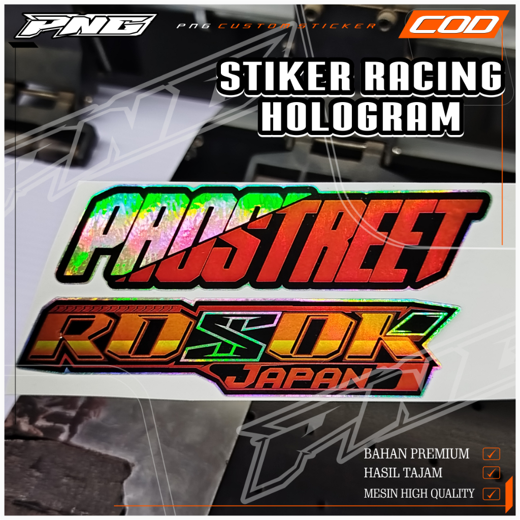 Jual STIKER RACING, STRIKER HOLOGRAM, STIKER RACING PAKET, STIKER ...
