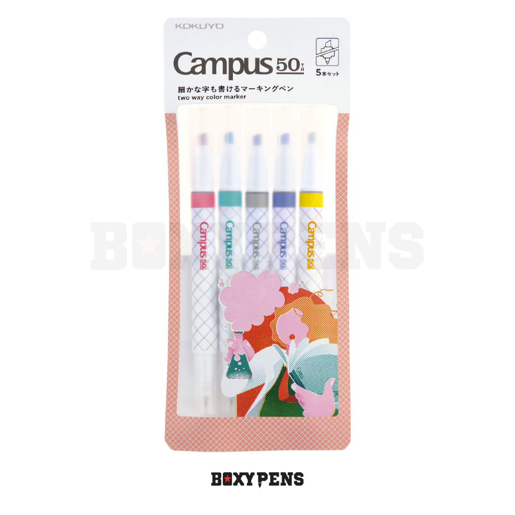 Jual Kokuyo Mark+ Two Way Color Highlighter Limited Edition | Shopee ...