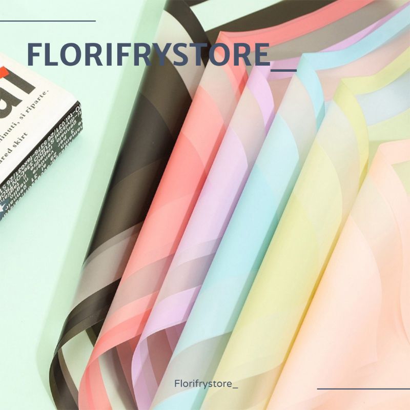 Jual Kertas Bunga Paper Border Line Kertas Buket Bunga Wrapping Paper ...