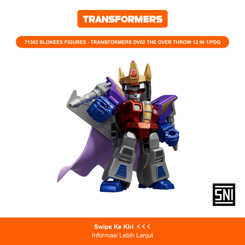 Jual BLOKEES Blind Box Transformers THE OVER THROW DV 02 - Satuan ...