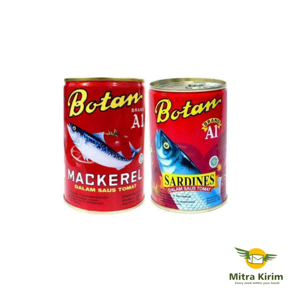 Jual Botan Mackerel dan Sardines Kemasan Kaleng 425gr - Per Pcs ...