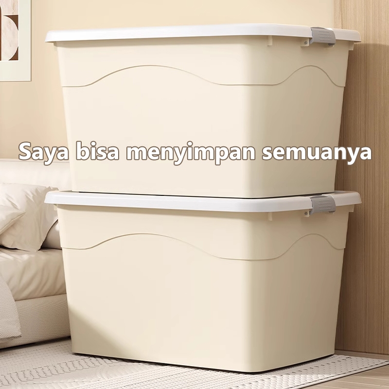 Jual Lekepu Box container jumbo Kotak Penyimpanan Box Penyimpanan baju ...